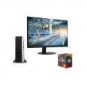 Computador de Escritorio HP EliteDesk 705 G4 SFF Ryzen 7 Pro 2700, 16GB RAM. Incluye monitor 22" Laptops