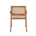 Silla Chandigarh Rattan - Madera Sillas Modernas Tipo Eames DSW