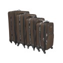 Maletas de Viaje 4 Ruedas. Juego 4 unidades Brown 891 Maletas