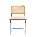 Pack de 2 Sillas Breuer Madera y Rattan - Madera Sillas de Comedor