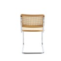 Pack de 2 Sillas Breuer Madera y Rattan - Madera Sillas de Comedor
