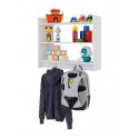 Repisa 3 niveles Montessori Blanca Niños