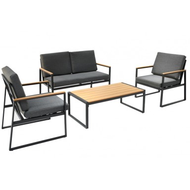 Terraza metalica 4 piezas Recife Juegos de Terraza