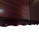 Gabinete de madera Cafe para baño YS-1056 Organizacion