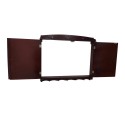 Gabinete de madera Cafe para baño YS-1056 Organizacion