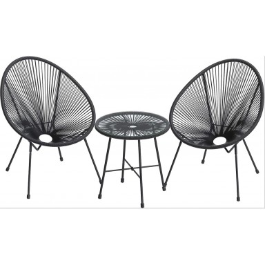 Juego de terraza 3 piezas Monaco Juegos de Terraza