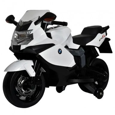 Moto BMW K1300S para niños color Blanco Juguetes