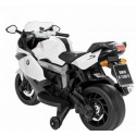 Moto BMW K1300S para niños color Blanco Juguetes