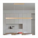Lampara techo led Camacho wood Iluminación