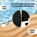 Base Firme para Quitasol Reforzada Rellenable Toldos