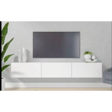 Rack TV Flotante Napoles Blanco Racks TV