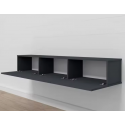 Rack TV Flotante Napoles Negro Racks TV