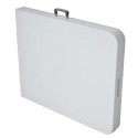 Mesa Plegable 180 cm color Blanco Inicio