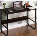 Escritorio industrial reforzado dark wood Escritorios