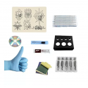 Kit Tatuaje 2 Máquinas 40 Tintas 20 Agujas Tecnología