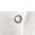 Forro de cortina de baño blanca 180x180 cm. Marca Palermo Inicio