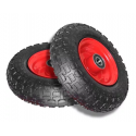 Pack de 4 ruedas inflable 10 pulgadas para carro yegua Herramientas