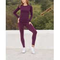 Conjunto primera capa: polera y calza de mujer, Baziani Vestuario