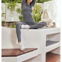 Conjunto primera capa: polera y calza de mujer, Baziani Vestuario
