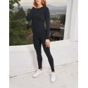 Conjunto primera capa: polera y calza de mujer, Baziani Vestuario