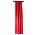 Set de cortinas Embossed rojo, Masel Cortinas