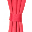 Set de cortinas Embossed rojo, Masel Cortinas