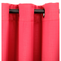 Set de cortinas Embossed rojo, Masel Cortinas