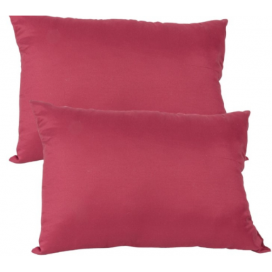 Pack 2 Almohadas Premium Microfibra Burdeo. Masel Almohadas