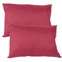 Pack 2 Almohadas Premium Microfibra Burdeo. Masel Almohadas