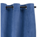 Cortina argollas Felpa New Velvet Azul, Masel Cortinas