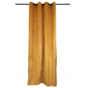 Cortina argollas Felpa New Velvet Mostaza, Masel Inicio