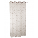 Set de Cortinas Argollas Teresita Gris, Masel Cortinas