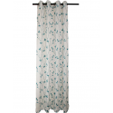 Set de Cortinas Argollas Teresita turquesa, Masel Cortinas