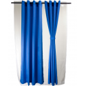Set de cortinas 8 piezas, modelo Yasmin azul, Masel Cortinas