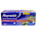 Bolsas Reynolds Zipper Bags Medium 25 Unidades Aseo y Limpieza