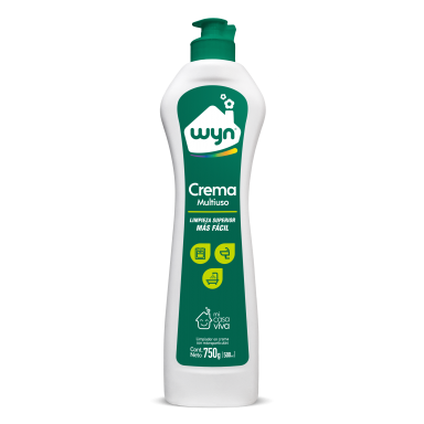 Limpiador en crema 750ml Wyn Aseo y Limpieza