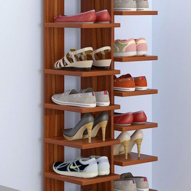 Zapatero de madera 7 niveles Zapateros