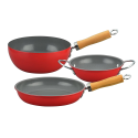 Set Cocina paila, sartén y wok, Family Cook Noruega, Doral Cocina