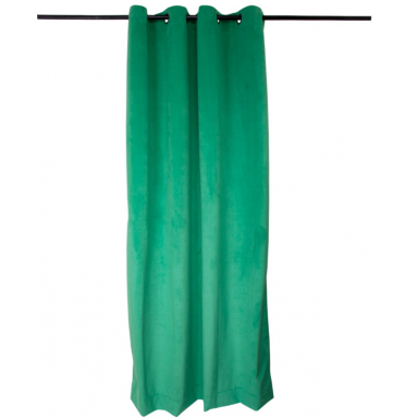 Cortina argollas Felpa New Velvet Verde, Masel Cortinas