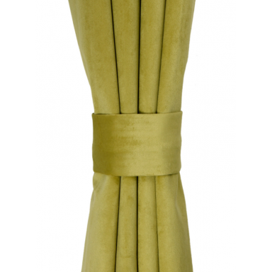 Cortina argollas Felpa New Velvet Pistacho, Masel Cortinas