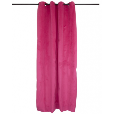 Cortina argollas Felpa New Velvet Fucsia, Masel Cortinas