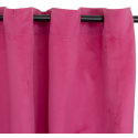 Cortina argollas Felpa New Velvet Fucsia, Masel Cortinas