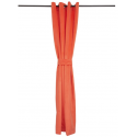 Cortina argollas Felpa New Velvet Naranja, Masel Cortinas