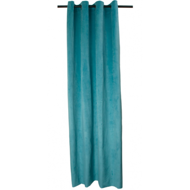 Cortina argollas Felpa New Velvet Turquesa, Masel Cortinas
