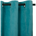Cortina argollas Felpa New Velvet Turquesa, Masel Cortinas
