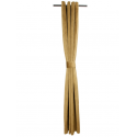 Cortina argollas Felpa New Velvet Tabaco, Masel Cortinas