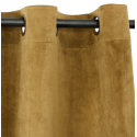 Cortina argollas Felpa New Velvet Tabaco, Masel Cortinas