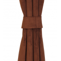 Cortina argollas Felpa New Velvet Chocolate, Masel Cortinas