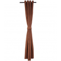 Cortina argollas Felpa New Velvet Chocolate, Masel Cortinas
