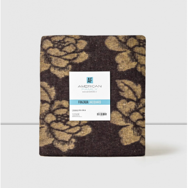 Frazada Jacquard AF Floral Burdeo, Cannon Frazadas